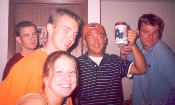2002 - 20th birthday - Party with VF Friends at Luke's apartment in Shakopee.