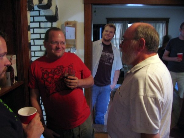 2008 - 26th birthday - Lauren bought a keg and invited 25+ guests over to the house on a Sunday afternoon.