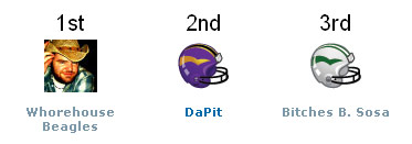 2009 Fantasy Football Champion