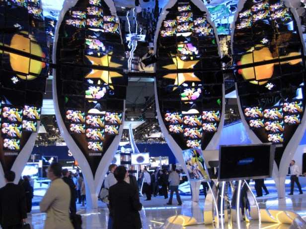 Panasonic's booth at CES