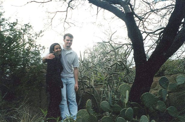 Gloria Colchado and I at an Arizona State Park.
