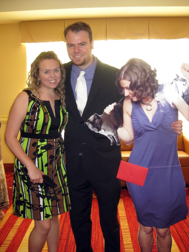 Lauren, Ryan, Liz cutout