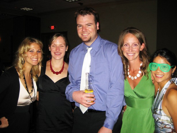 Ryan with Liz's old Creighton roommates