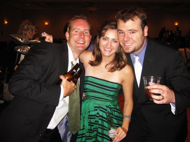 Patrick and I reunite with Liz's college roommate Alison.