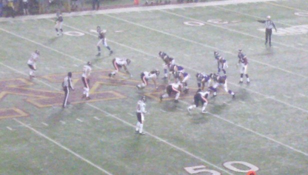 Vikings and Bears take the frozen field.