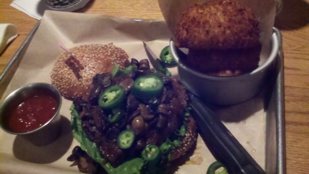 My burger at Burger Jones, Minneapolis