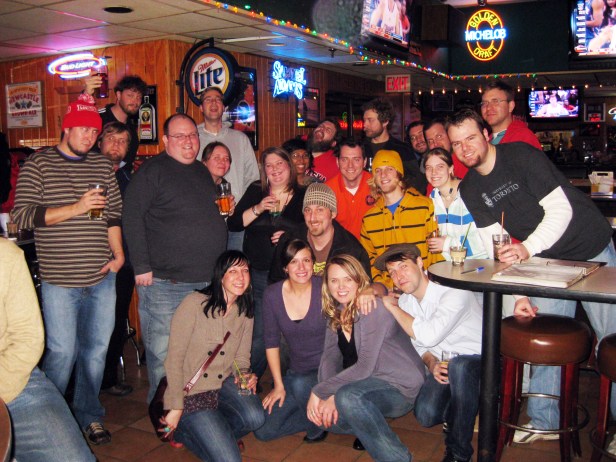 Some of the gang that showed up for the event!