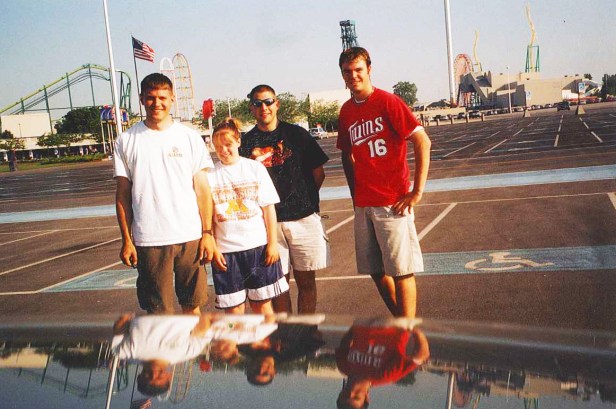 OHIO: Springer, Libby, Gwost, and I reach Cedar Point