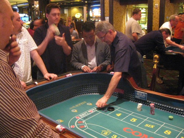 Craps at Bill's Gamblin Hall