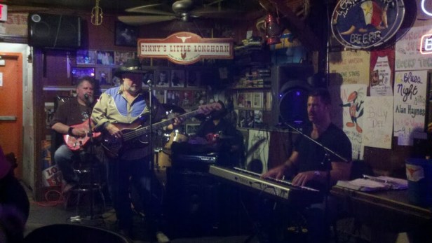 Billy Dee plays at Ginny's Little Longhorn Saloon