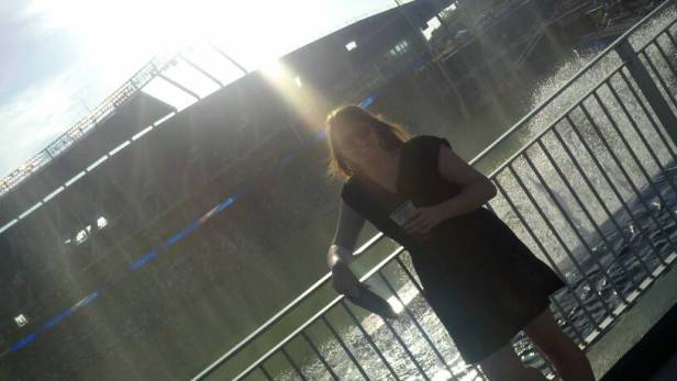 Lauren gets her first look at Kauffman Stadium