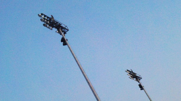 The actual lights from Friday Night Lights!