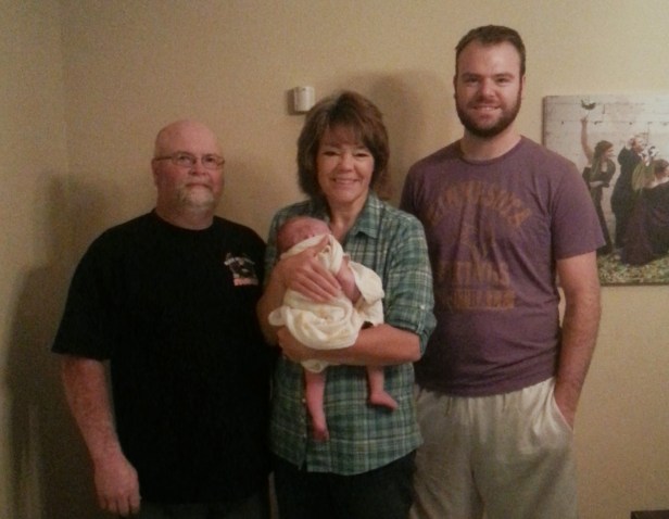 Will Johnny grow up and stand at the right and tower over me?  Time will tell.