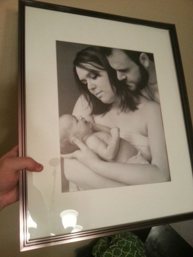 My anniversary gift to Lauren was this framed print of one of Jordan's photos from her trip.
