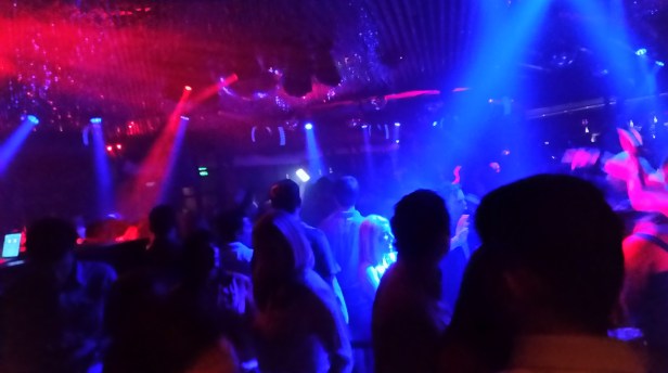 Kinda the general vibe from both nights on the town. Lots of crazy lights and bone-jarring bass right in your face.