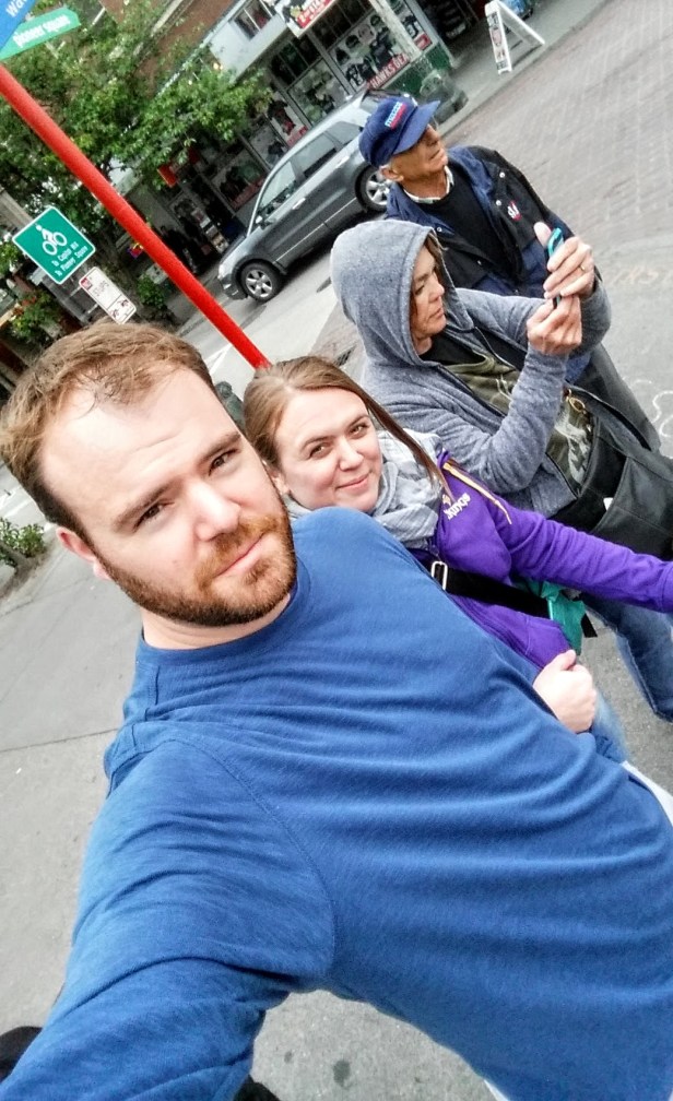 Big Four! I think? Me, Lauren, Mom and some stranger.