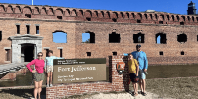 Family trip to Dry Tortugas National Park